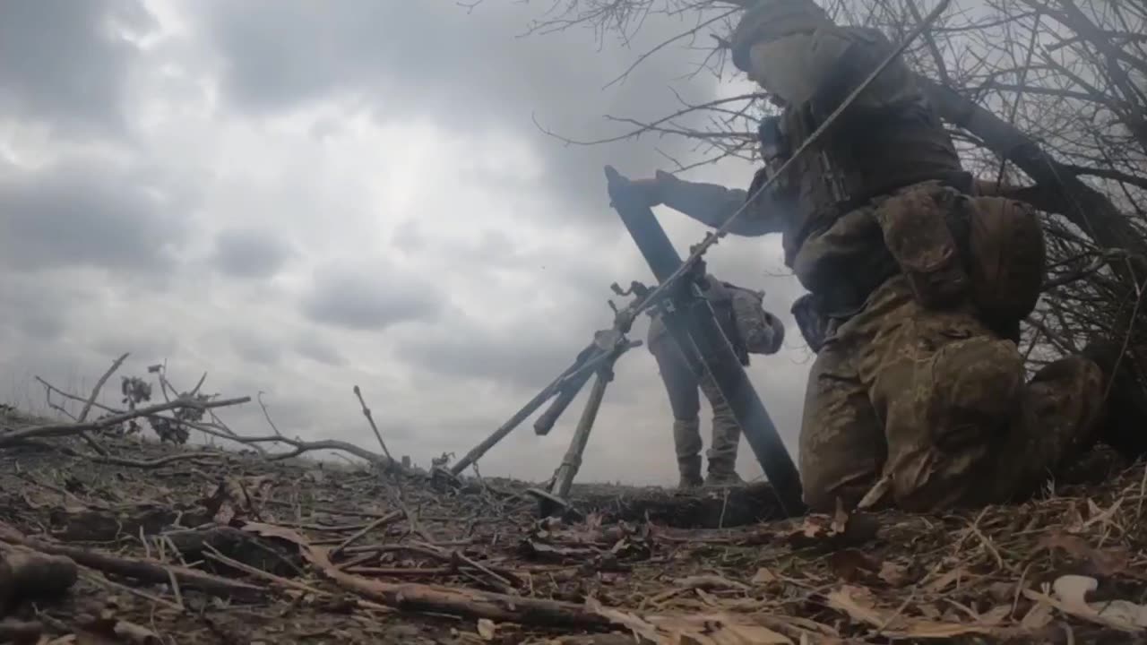 Slow Mo Mortar Fire