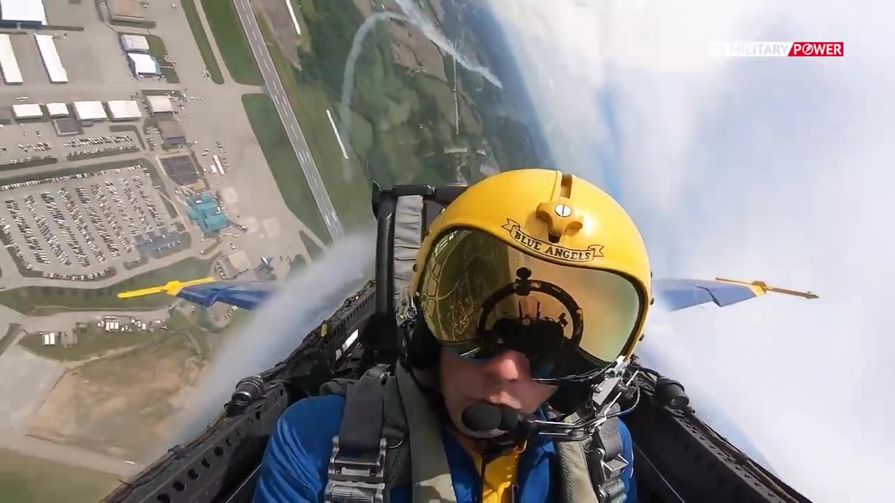 Cockpit Ride In Blue Angels