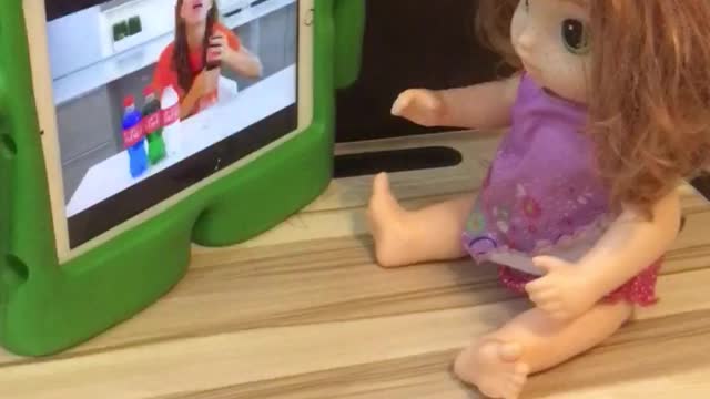 Baby alive watching vlad& niki in youtube 2021