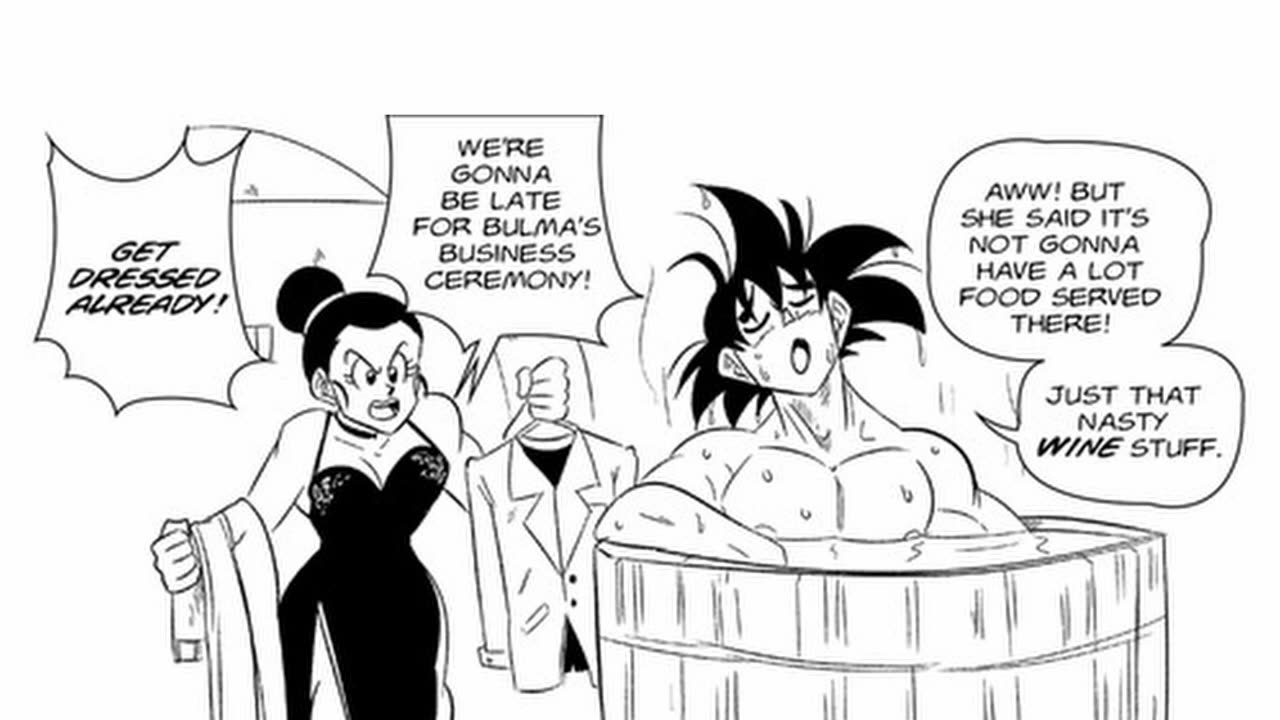 Bath Time Fun _ DBZ Comic Dub