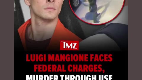 Luigi mangione faces federal charges murder through firearm stalking 12/21/24