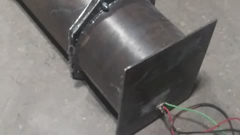 Blowing a 12 inch custom built Subwoofer in a bass cannon wired to a wall breaker