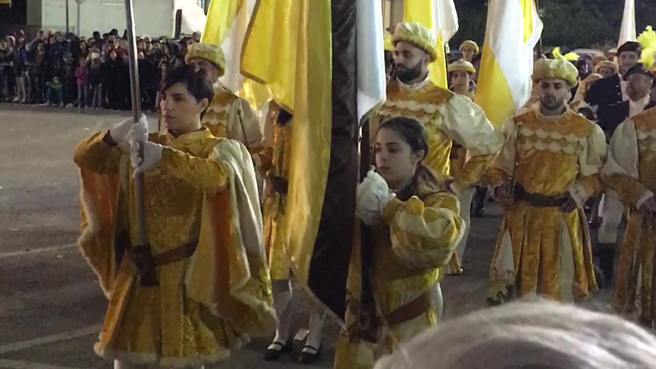 Battle of Salerno in Sicignano degli Alburni 2018 Italy