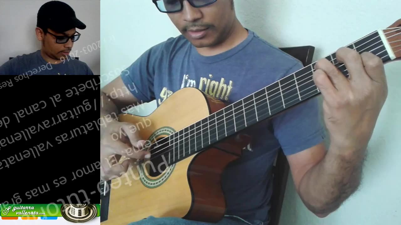 El amor es mas grande que yo - GuitarraVallenata Puntera - Binomio de Oro