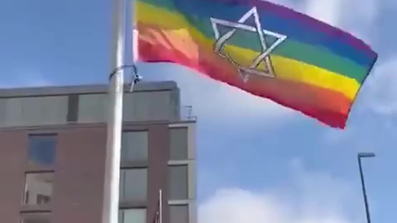 Israeli embassy in Ireland.. not unexpected as Tel Aviv is the most liberal city on earth..