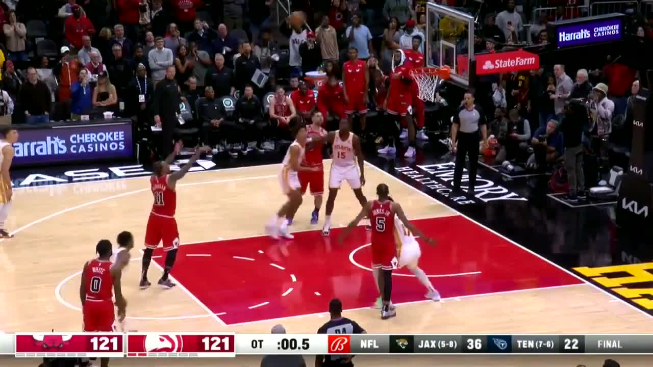 🔥 DeRozen gets fouled going for the buzzer beater 3