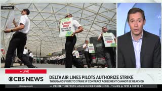 Delta Air Lines pilots vote to authorize strike