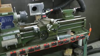 Pool Cue Building-My Metal Lathe Setup