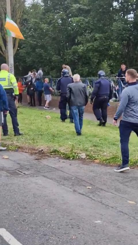 ☘️ Irish Lives Matter Protest turns into police brutality against the protesters