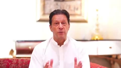 چیئرمین تحریکِ انصاف عمران خان کا ریکارڈ شدہ ویڈیو بیان