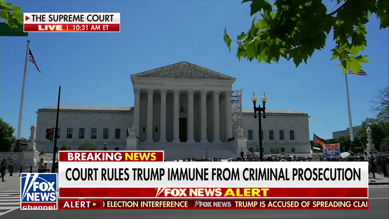 Trump immunity case: Supreme Court rules ex-presidents have substantial protection from prosecution
