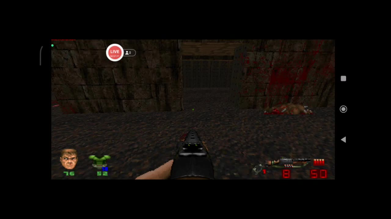 Doom 2 on Android with mouse and gamepad