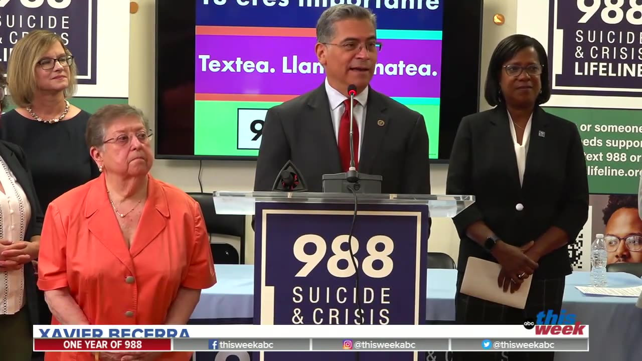 988 suicide and crisis lifeline marks 1-year anniversary l This Week