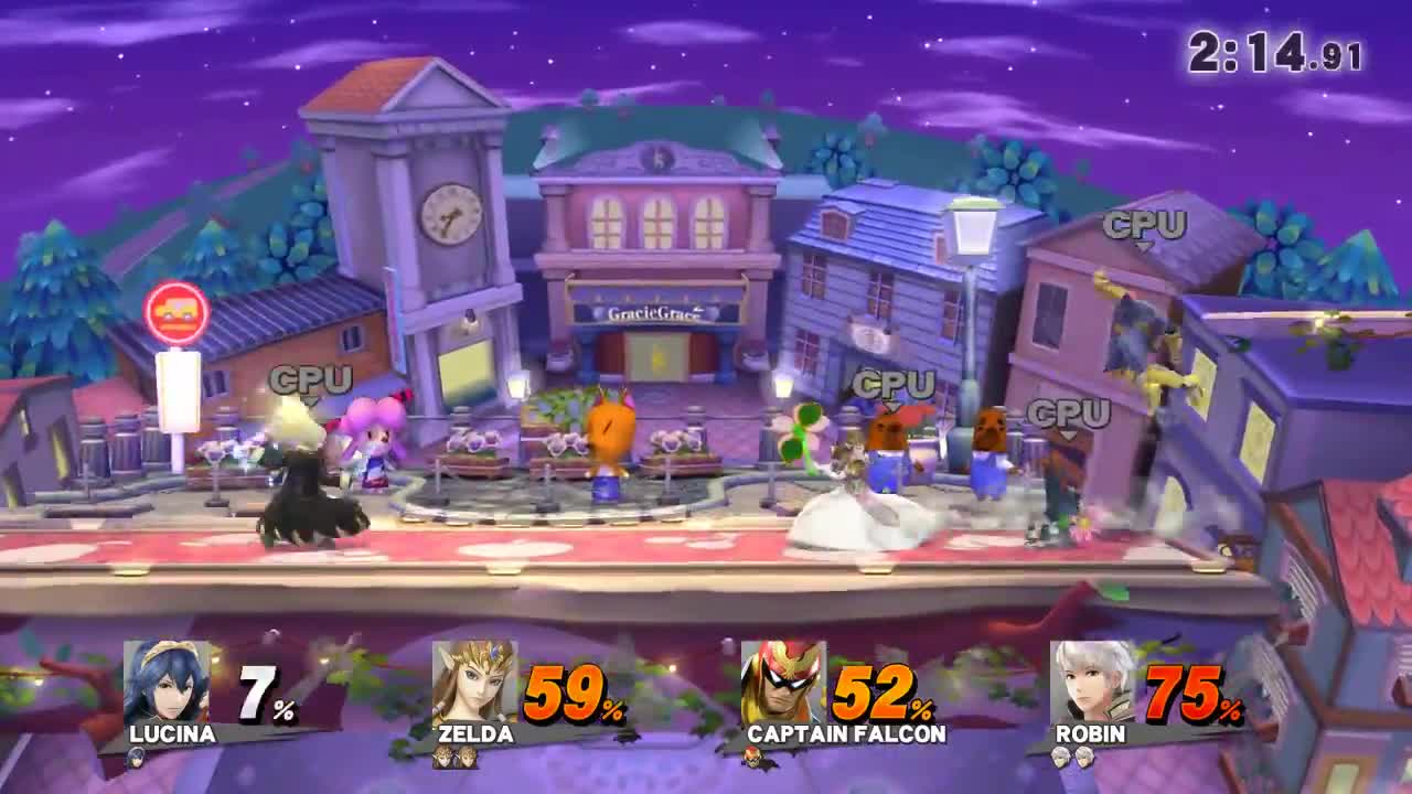 Super Smash Bros 4 Wii U Battle17