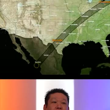 An Interactive 2024 Solar Eclipse Map