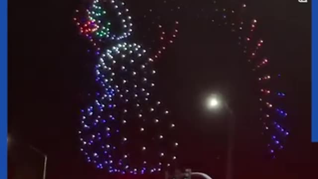 Drone Christmas Show