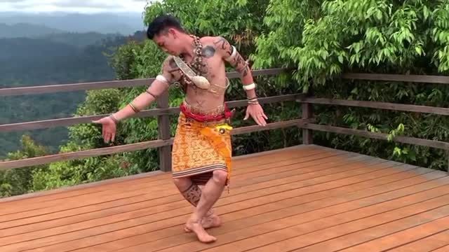 West Kalimantan traditional dance TBBR