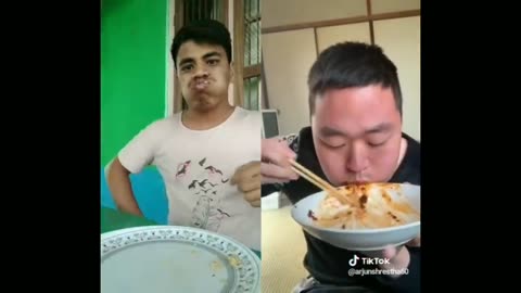 Funny Food Challange On TikTok | Who will win INDIA Vs CHINA | Be Me Stick |