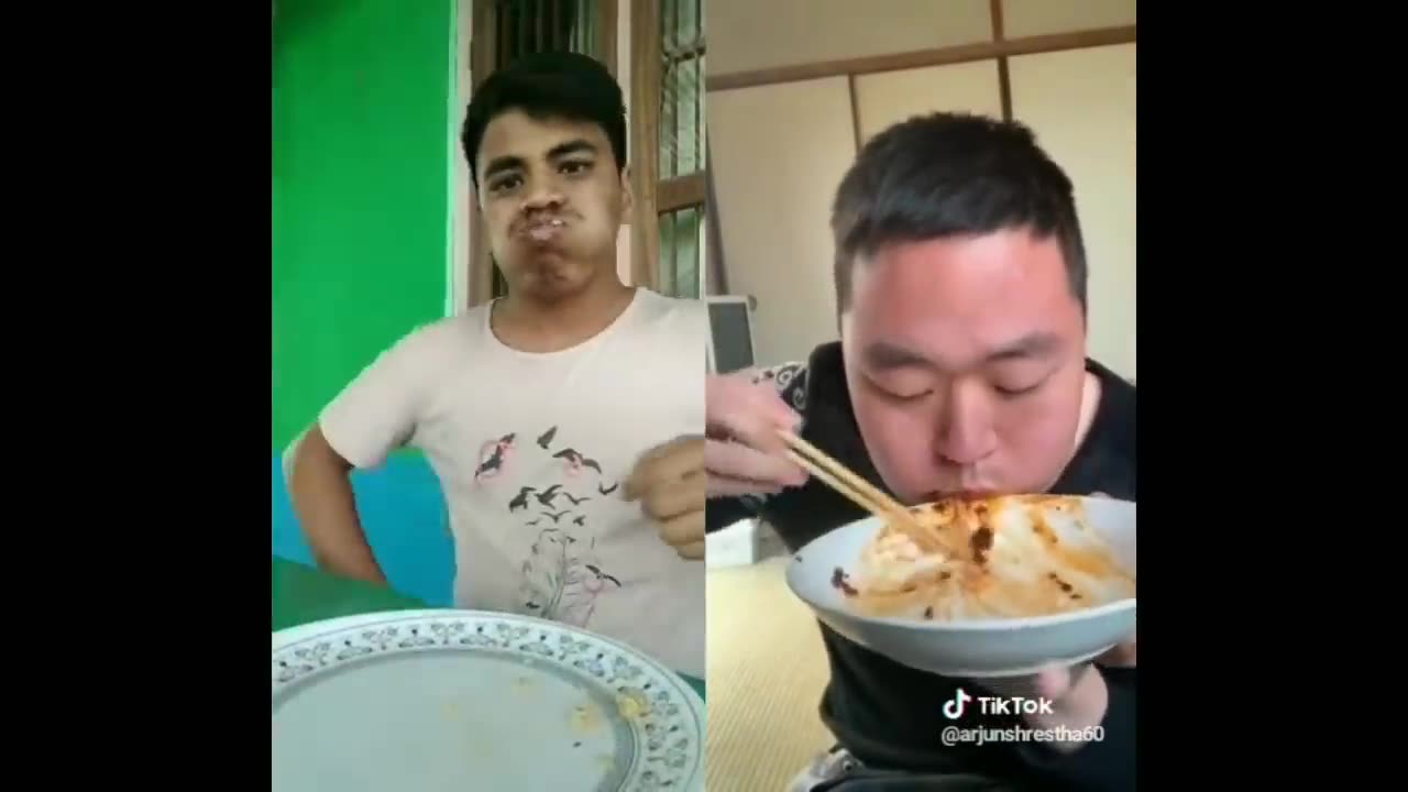 Funny Food Challange On TikTok | Who will win INDIA Vs CHINA | Be Me Stick |