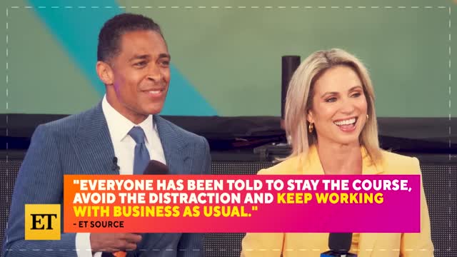Amy Robach and T.J. Holmes' ABC Co-Workers Think Romance 'Taints the Brand' (Source)