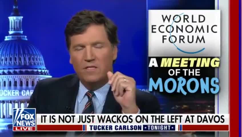 Tucker Carlson: The WEF Seems To Exist To Destroy National Economies