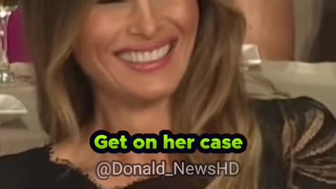 Donald Trump making fun of wife melania HAHA