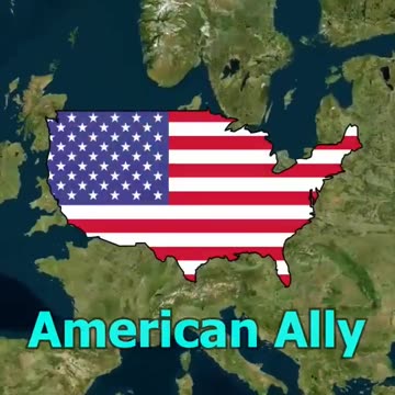 Biggest allies of United States (Part 1) #Shorts