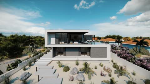 Serene Contemporary Villa in Willemstad Curacao