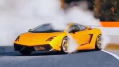 Lamborgini stunt