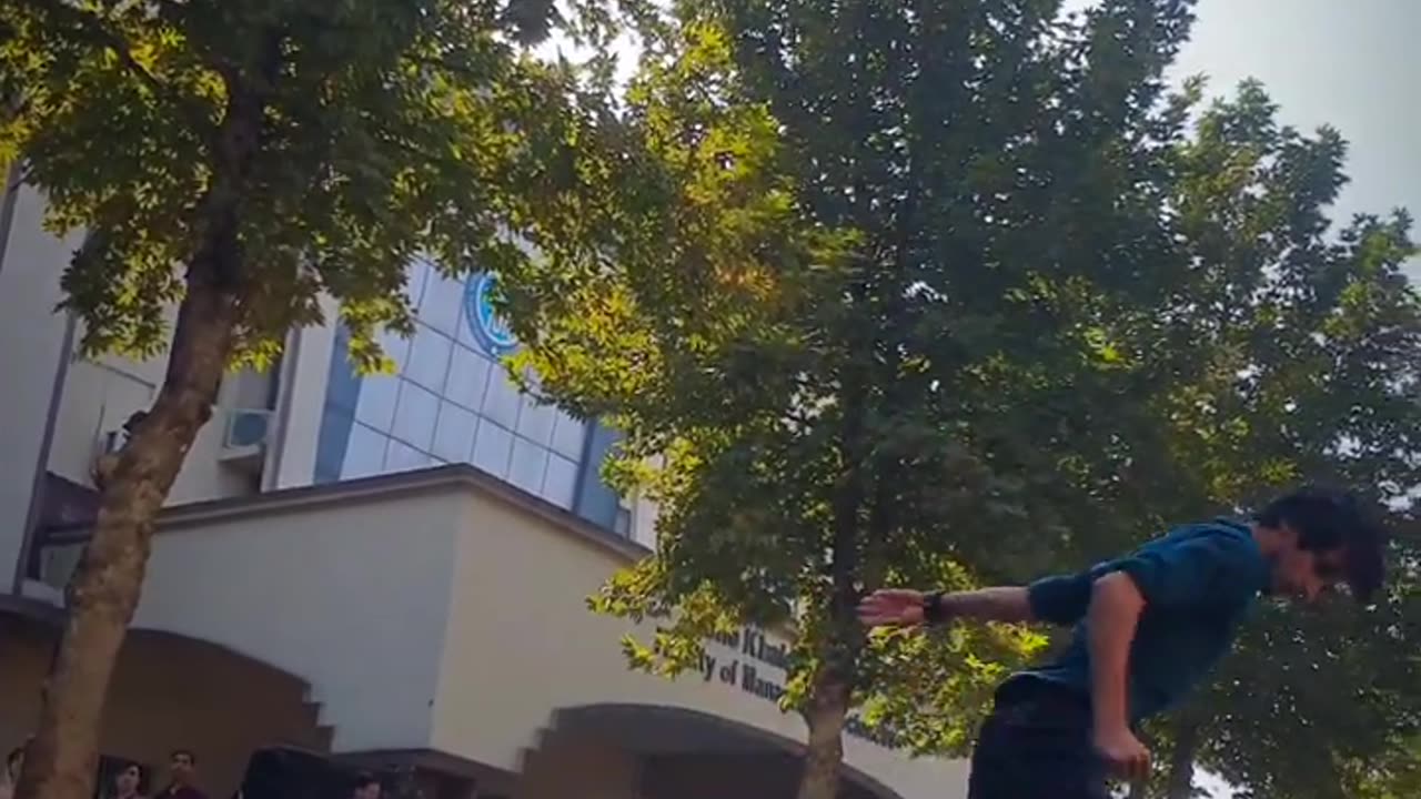 insane flips in public