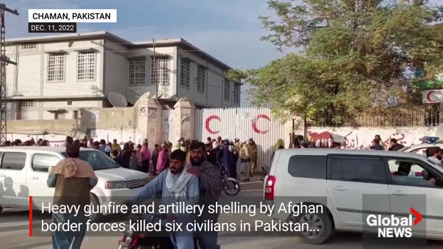 Pakistan says Afghan forces kill 6, wound 17 civilians in heavy cross-border fire