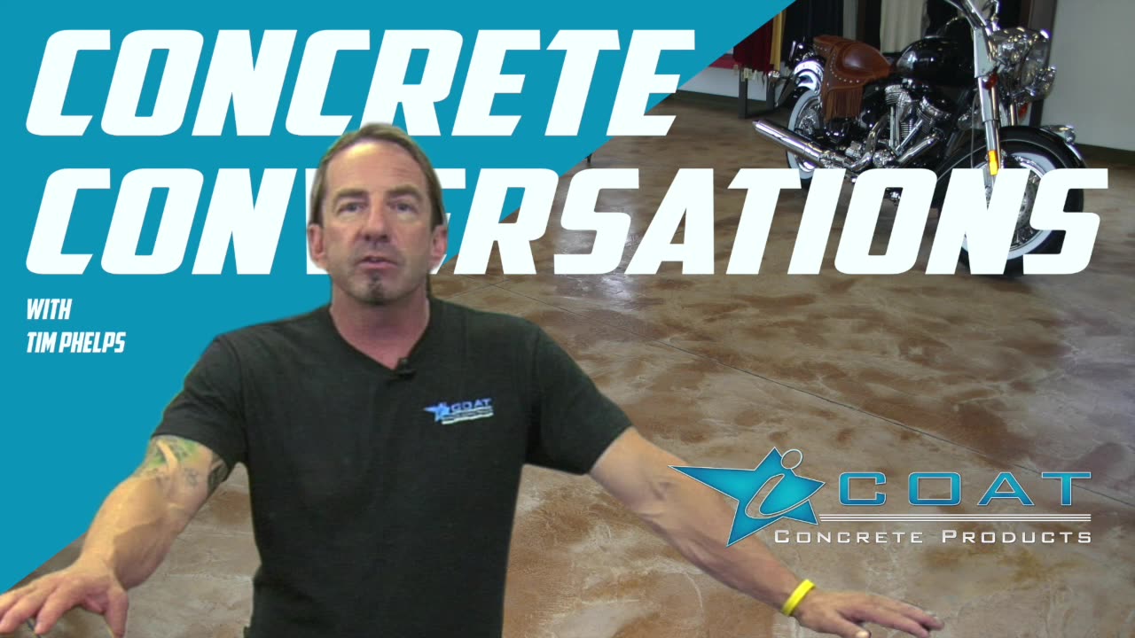 Concrete Conversations Podcast Ep1: Introduction to iCoat Products and Tim Phelps