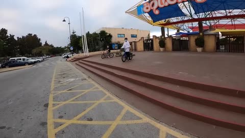 RYAN TAYLOR - FULL SPEED BMX IN A WATERPARK!