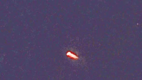 This just appeared in the sky near me. Looked like a red comet.