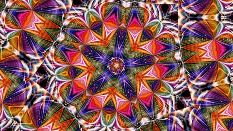 psychedelic image with LSD and DMT