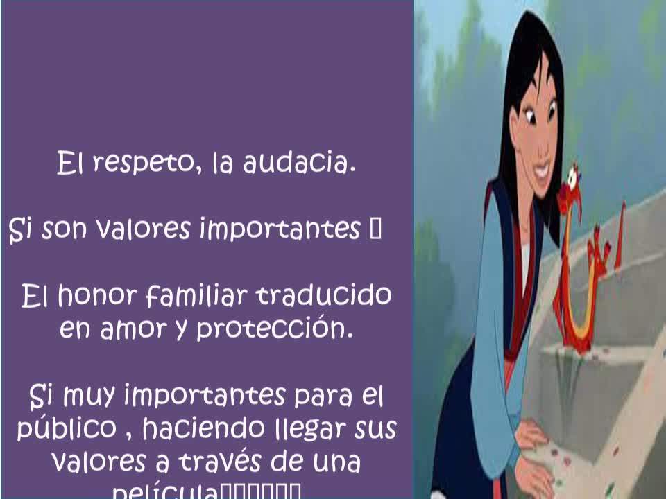 Cine Foro: Mulan: igualdad entre los sexos.