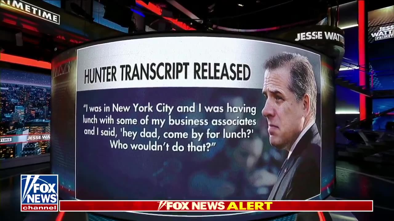 Primetime got the 229-page transcript from Hunter Biden's closed-door deposition