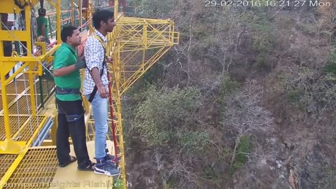 Watch this before doing Bumgee Jump #funny #india