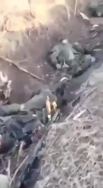 Russians Left in Their Trench