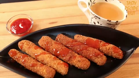 Crispy egg fingers