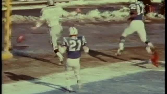 1971-01-03 AFC Championship Oakland Raiders vs Baltimore Colts