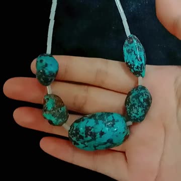 Natural turquoise and tigereye pendant with mop necklace Tiger eye jewelry Grounding Energy Gift02