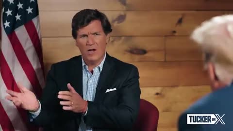 Full Tucker-Trump interview during debate night.