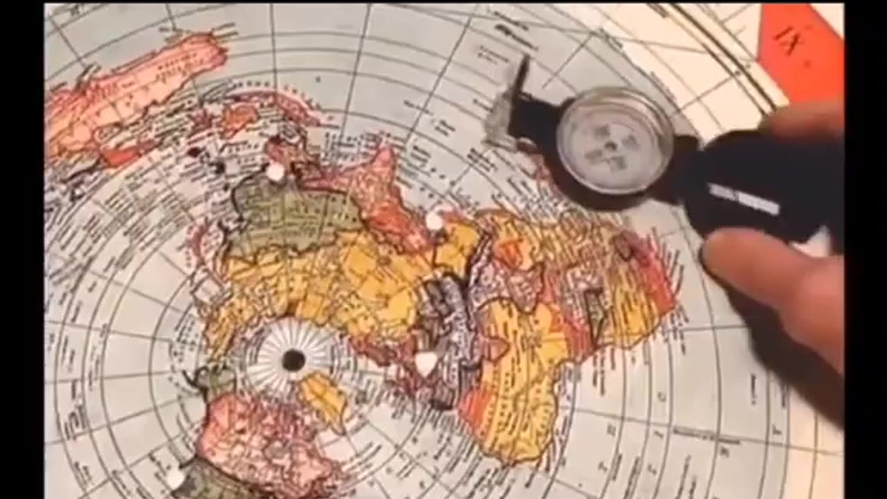 Compass & Circumnavigation On Flat Earth