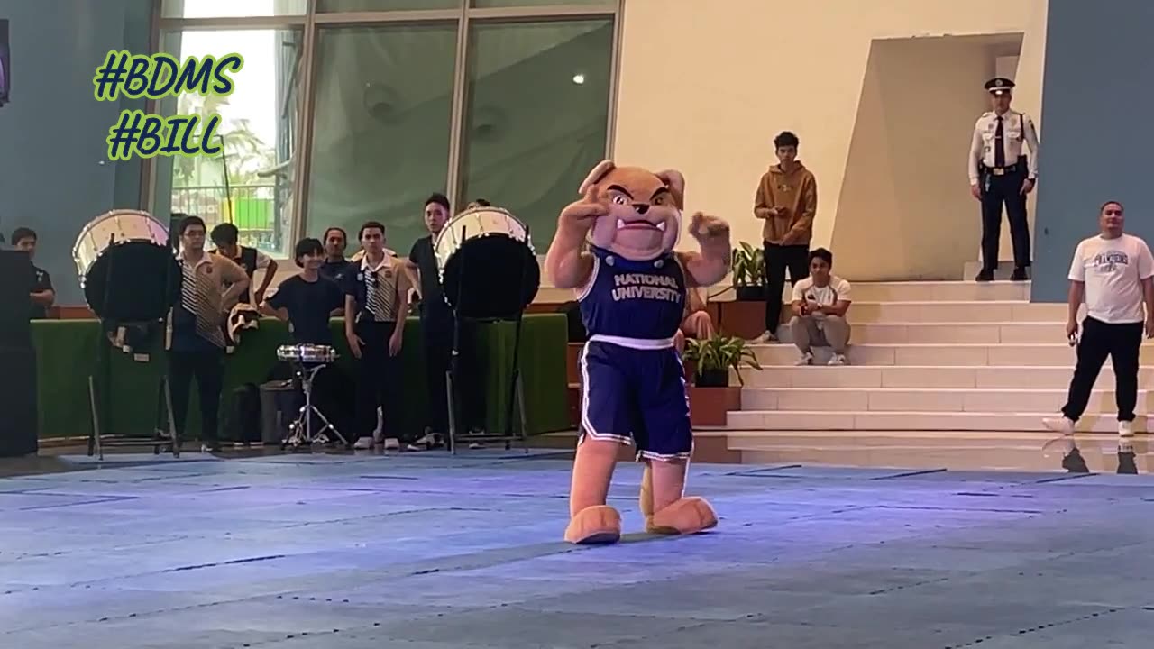 Nu Bulldog Mascot Dance Showdown at Mall of Asia