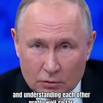 According to Putin, Russia is working on rebuilding its foreign relations with America