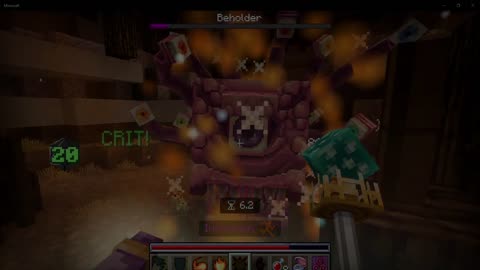 Minecraft D&D ep 10 WHY IS THERE A BEHOLDER?!