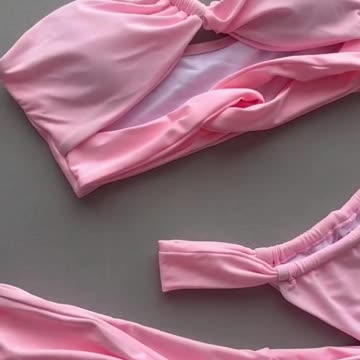 3 Pieces Bikini Set One Shoulder Bikini 2024 Sexy Women Swimsuit Skirt Female Swimwe