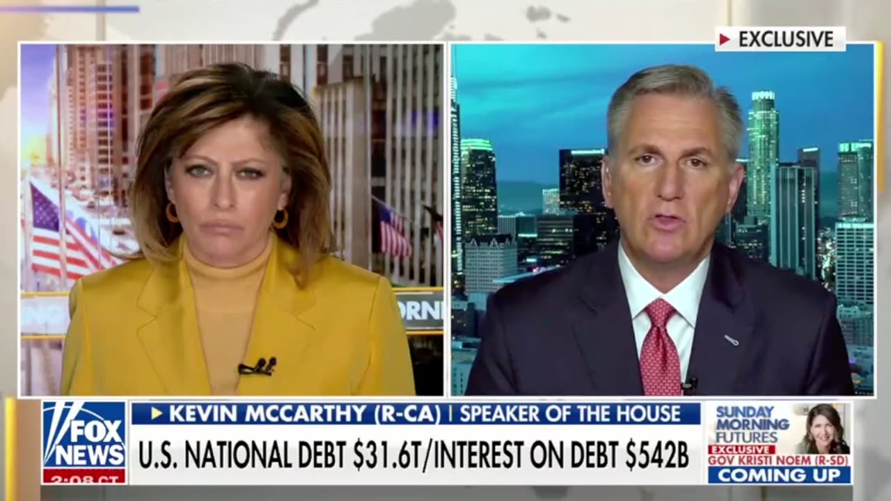 House Speaker Kevin McCarthy: "The President's budget is not serious."