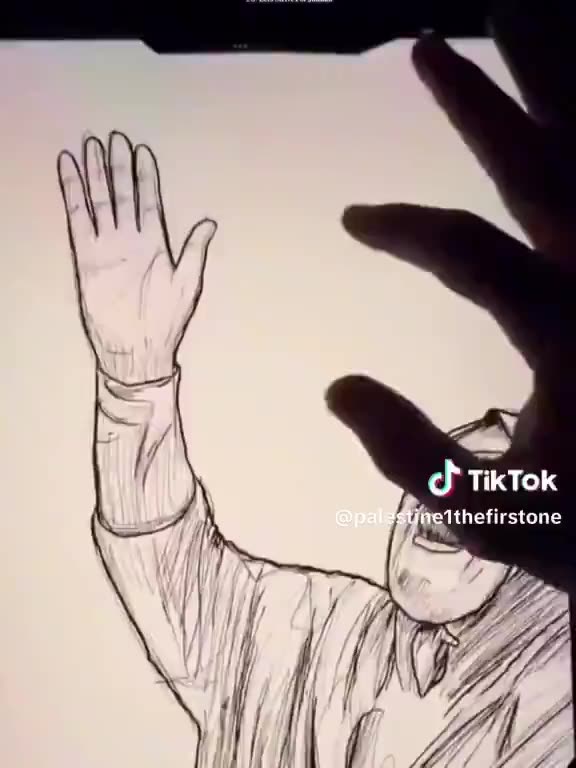 An artist from Gaza described the suffering of his people by drawing a stunningly powerful illustration. 🖌🎨